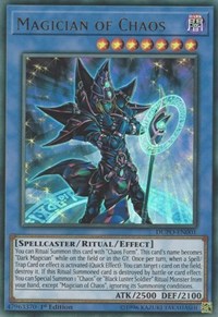 Magician of Chaos [DUPO-EN001] Ultra Rare | Galactic Gamez