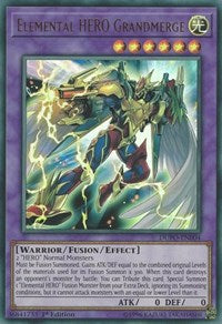 Elemental HERO Grandmerge [DUPO-EN004] Ultra Rare | Galactic Gamez