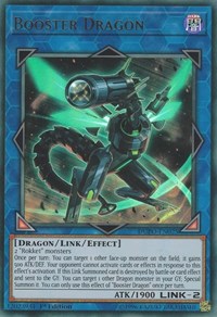 Booster Dragon [DUPO-EN025] Ultra Rare | Galactic Gamez