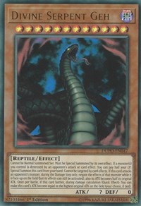 Divine Serpent Geh [DUPO-EN047] Ultra Rare | Galactic Gamez