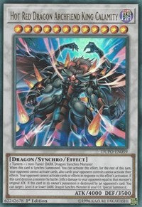 Hot Red Dragon Archfiend King Calamity [DUPO-EN059] Ultra Rare | Galactic Gamez