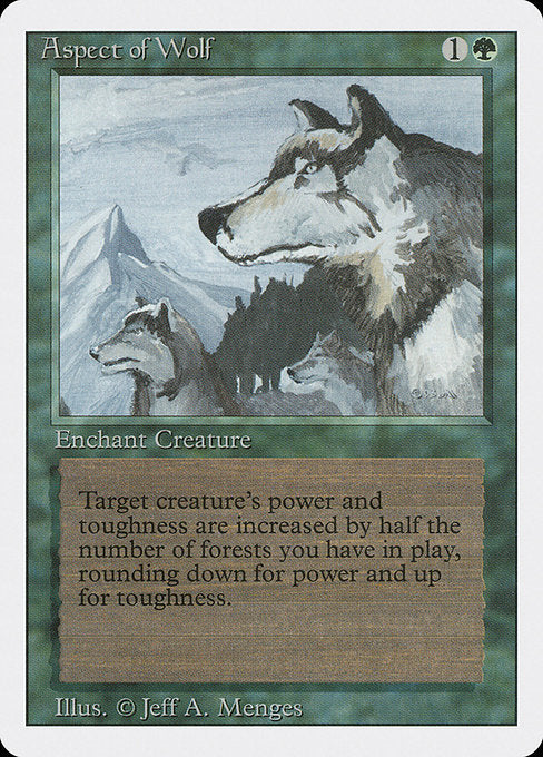 Aspect of Wolf [Revised Edition] | Galactic Gamez