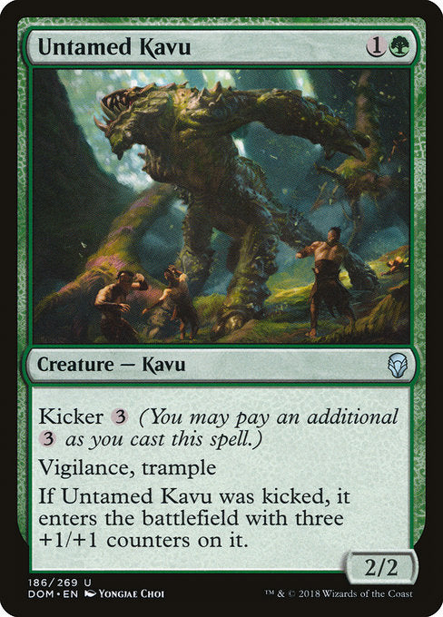 Untamed Kavu [Dominaria] | Galactic Gamez