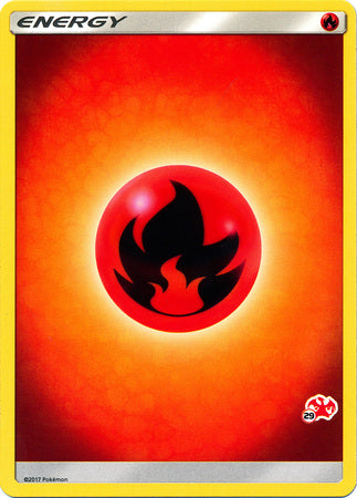Fire Energy (Charizard Stamp #29) [Battle Academy 2020] | Galactic Gamez