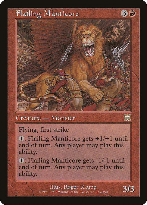 Flailing Manticore [Mercadian Masques] | Galactic Gamez