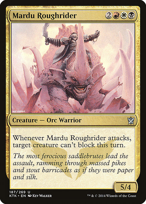 Mardu Roughrider [Khans of Tarkir] | Galactic Gamez