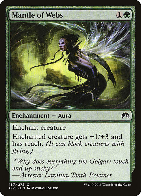 Mantle of Webs [Magic Origins] | Galactic Gamez
