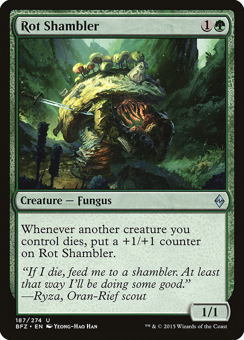 Rot Shambler [Battle for Zendikar] | Galactic Gamez