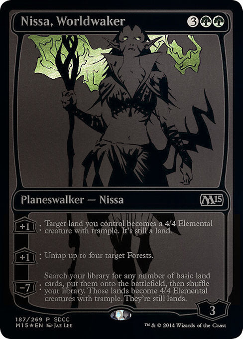 Nissa, Worldwaker [San Diego Comic-Con 2014] | Galactic Gamez