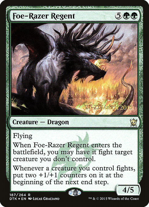 Foe-Razer Regent [Dragons of Tarkir Promos] | Galactic Gamez