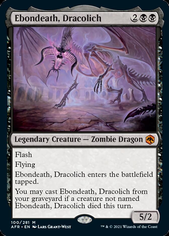 Ebondeath, Dracolich [Dungeons & Dragons: Adventures in the Forgotten Realms] | Galactic Gamez