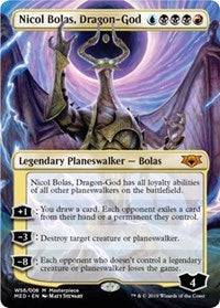 Nicol Bolas, Dragon-God [Mythic Edition: War of the Spark] | Galactic Gamez