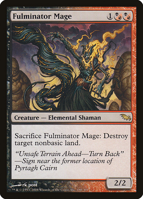 Fulminator Mage [Shadowmoor] | Galactic Gamez