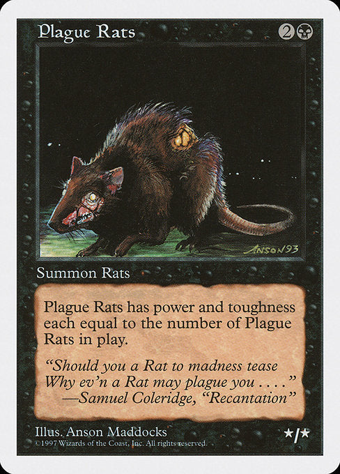 Plague Rats [Fifth Edition] | Galactic Gamez