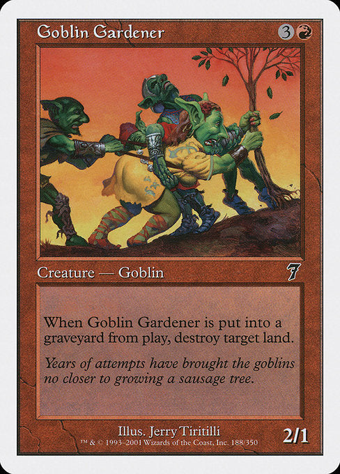 Goblin Gardener [Seventh Edition] | Galactic Gamez