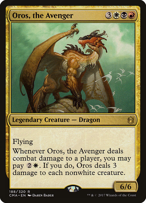 Oros, the Avenger [Commander Anthology] | Galactic Gamez