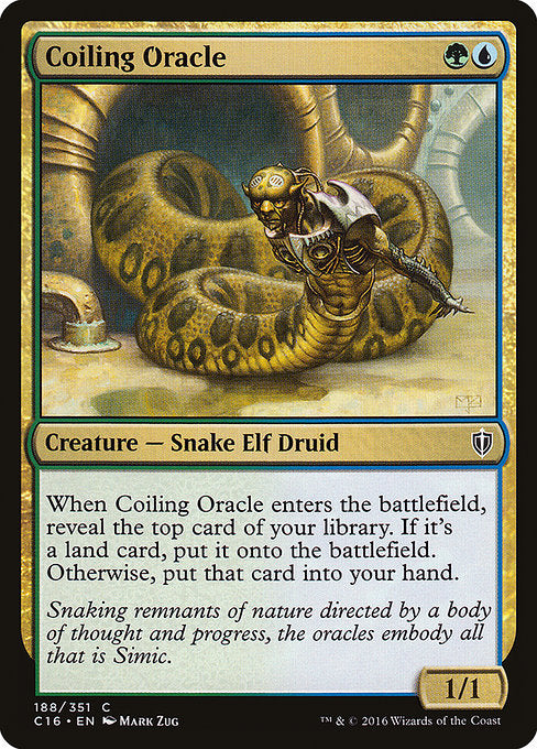 Coiling Oracle [Commander 2016] | Galactic Gamez