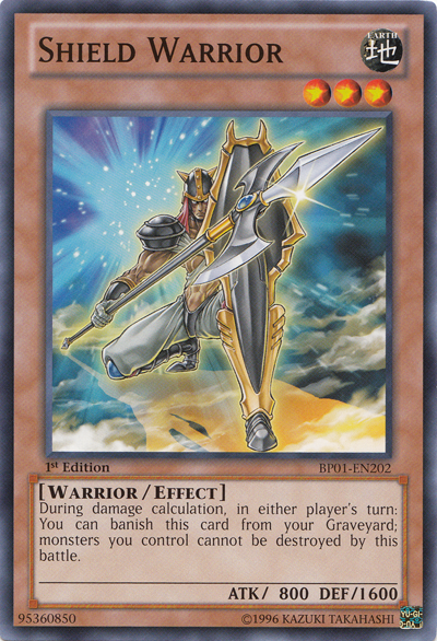 Shield Warrior [BP01-EN202] Common | Galactic Gamez