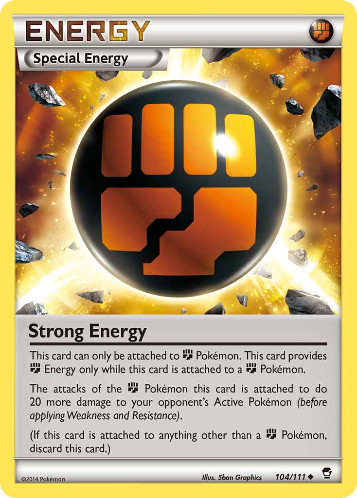 Strong Energy (104/111) [XY: Furious Fists] | Galactic Gamez