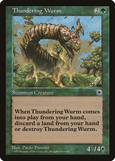 Thundering Wurm [Portal] | Galactic Gamez