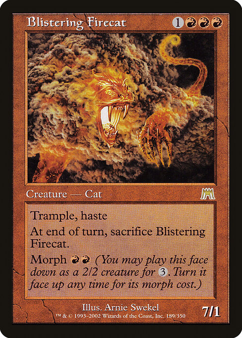 Blistering Firecat [Onslaught] | Galactic Gamez