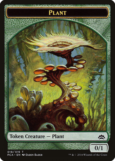 Plant [Planechase Anthology Tokens] | Galactic Gamez