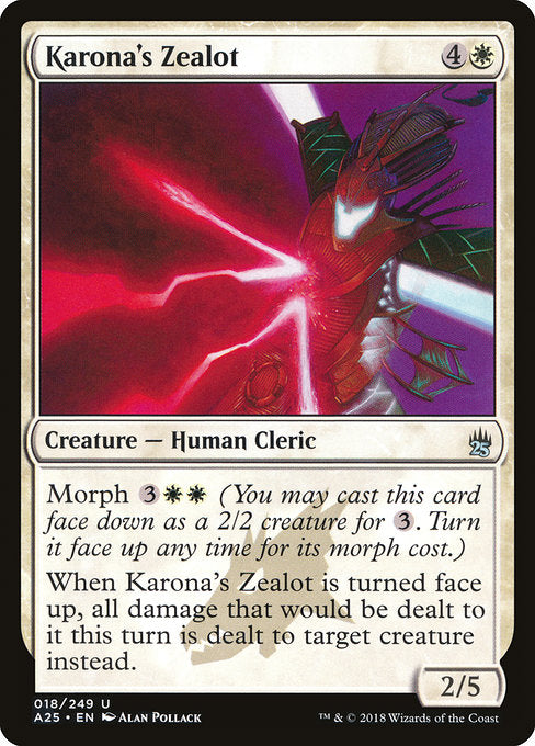 Karona's Zealot [Masters 25] | Galactic Gamez