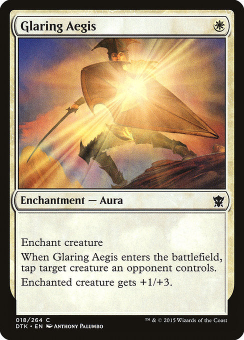 Glaring Aegis [Dragons of Tarkir] | Galactic Gamez