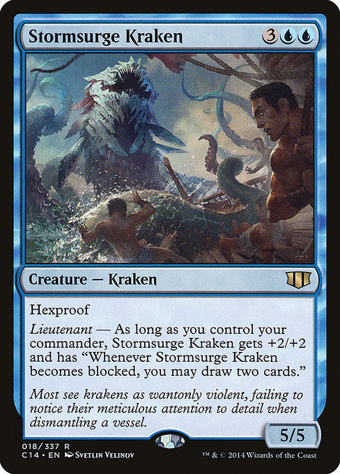 Stormsurge Kraken [Commander 2014] | Galactic Gamez