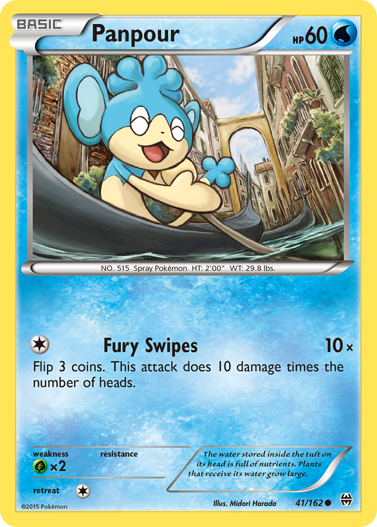 Panpour (41/162) [XY: BREAKthrough] | Galactic Gamez