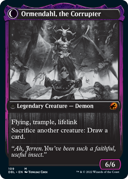 Jerren, Corrupted Bishop // Ormendahl, the Corrupted [Innistrad: Double Feature] | Galactic Gamez
