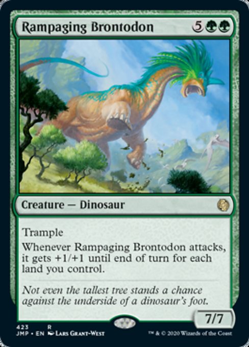 Rampaging Brontodon [Jumpstart] | Galactic Gamez