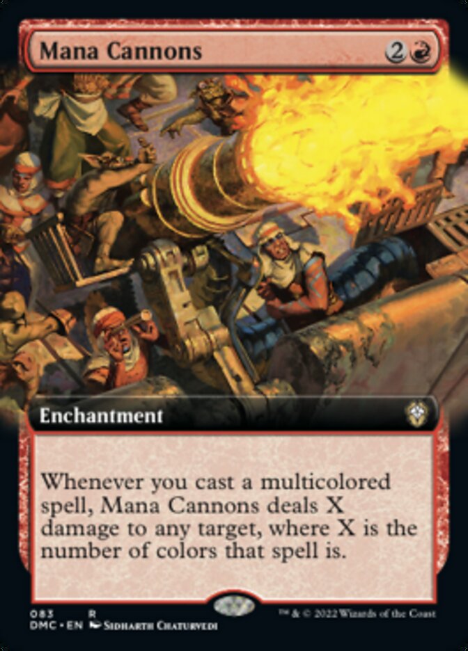 Mana Cannons (Extended Art) [Dominaria United Commander] | Galactic Gamez