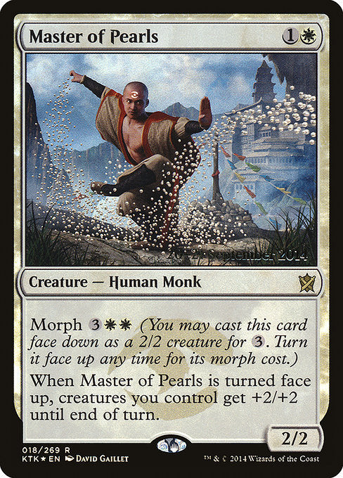 Master of Pearls [Khans of Tarkir Promos] | Galactic Gamez