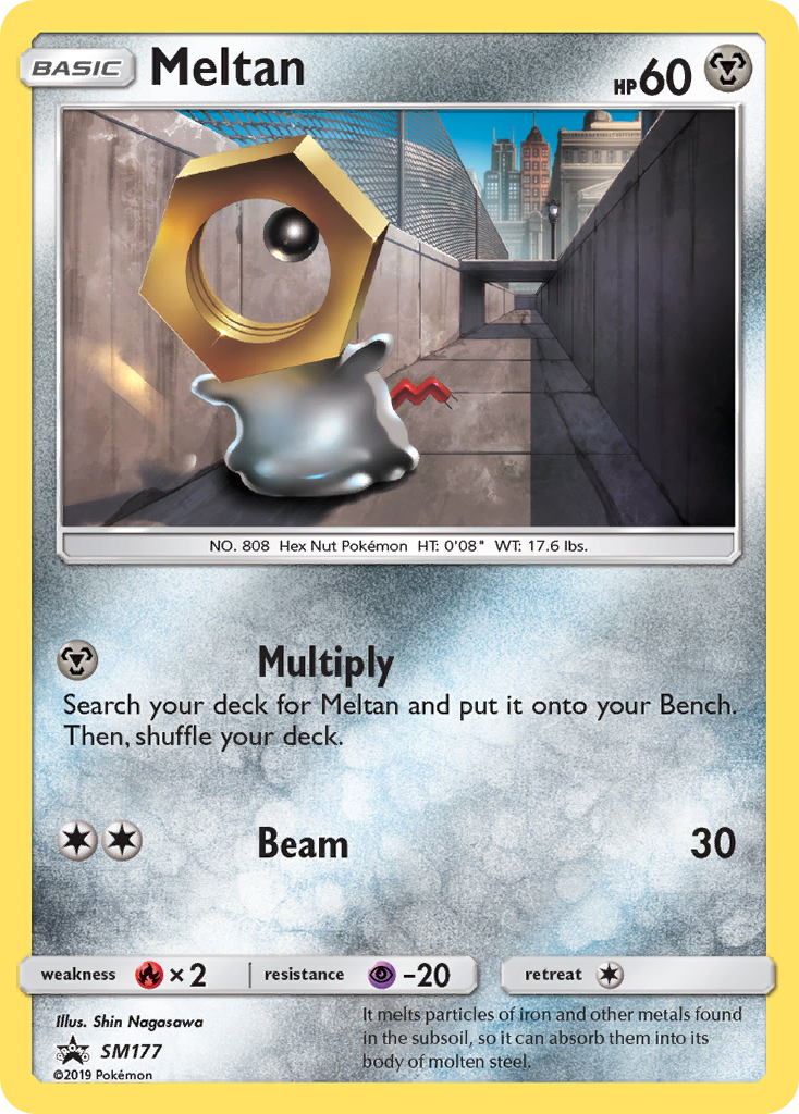 Meltan (SM177) [Sun & Moon: Black Star Promos] | Galactic Gamez