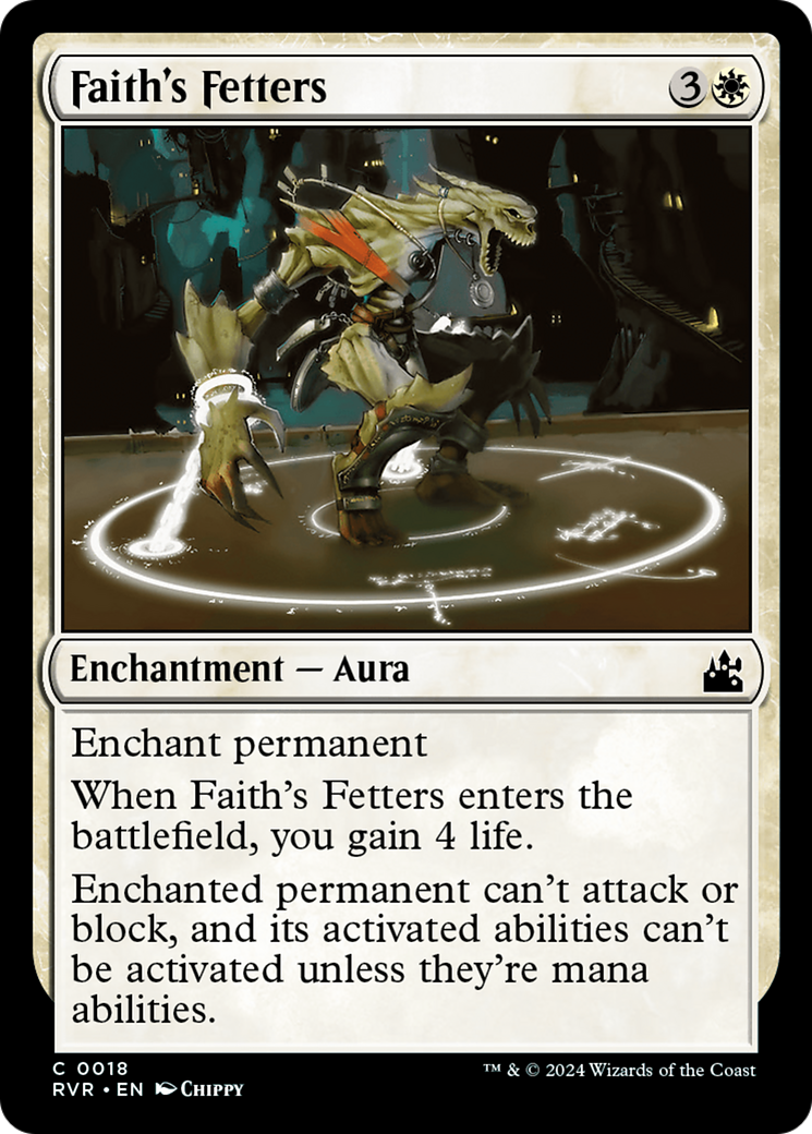 Faith's Fetters [Ravnica Remastered] | Galactic Gamez