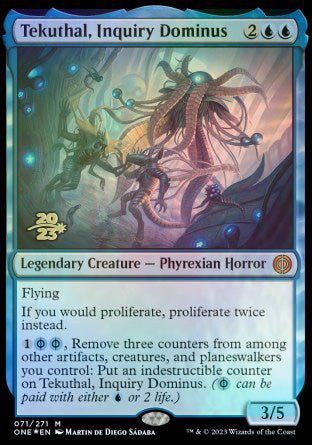 Tekuthal, Inquiry Dominus [Phyrexia: All Will Be One Prerelease Promos] | Galactic Gamez