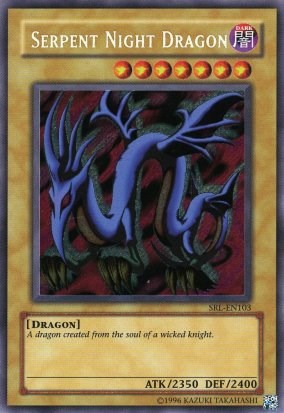 Serpent Night Dragon [SRL-EN103] Secret Rare | Galactic Gamez