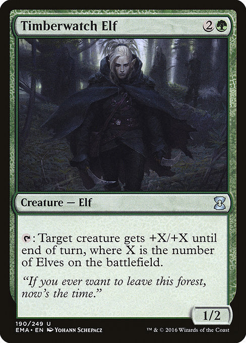 Timberwatch Elf [Eternal Masters] | Galactic Gamez