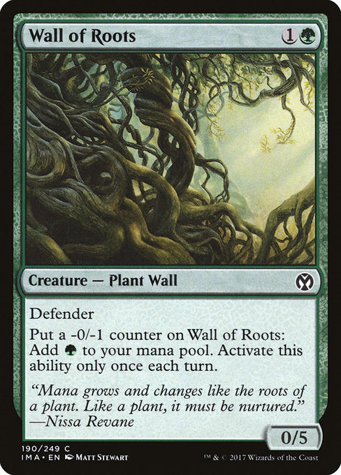 Wall of Roots [Iconic Masters] | Galactic Gamez