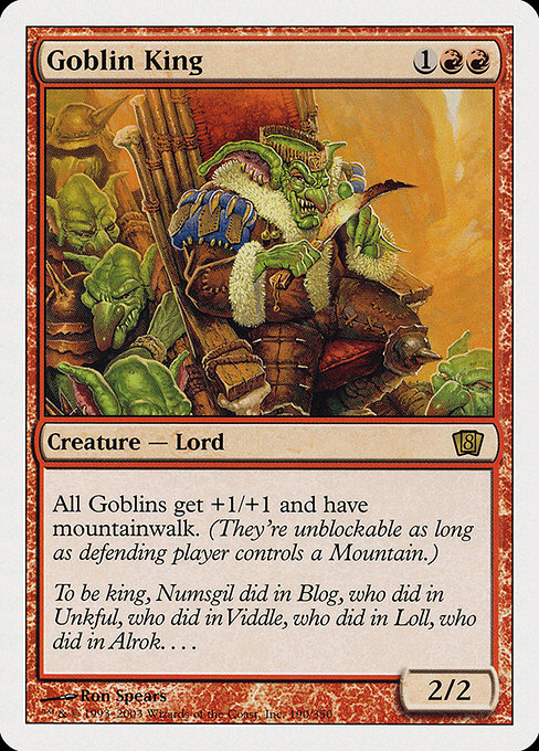 Goblin King [Eighth Edition] | Galactic Gamez