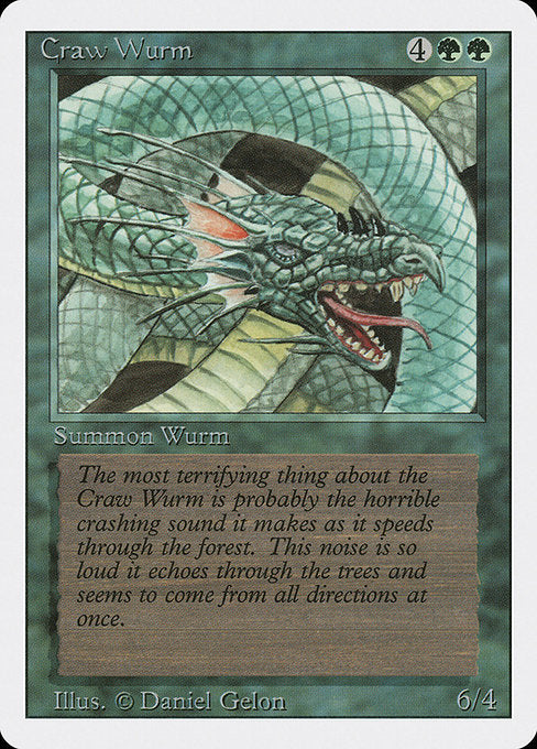 Craw Wurm [Revised Edition] | Galactic Gamez