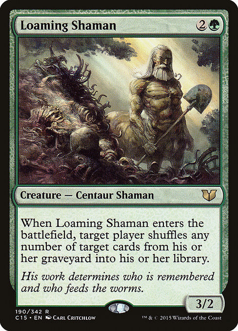 Loaming Shaman [Commander 2015] | Galactic Gamez