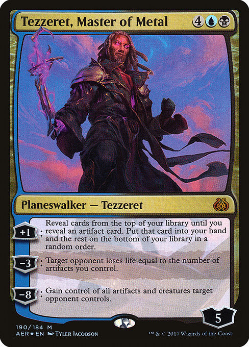 Tezzeret, Master of Metal [Aether Revolt] | Galactic Gamez