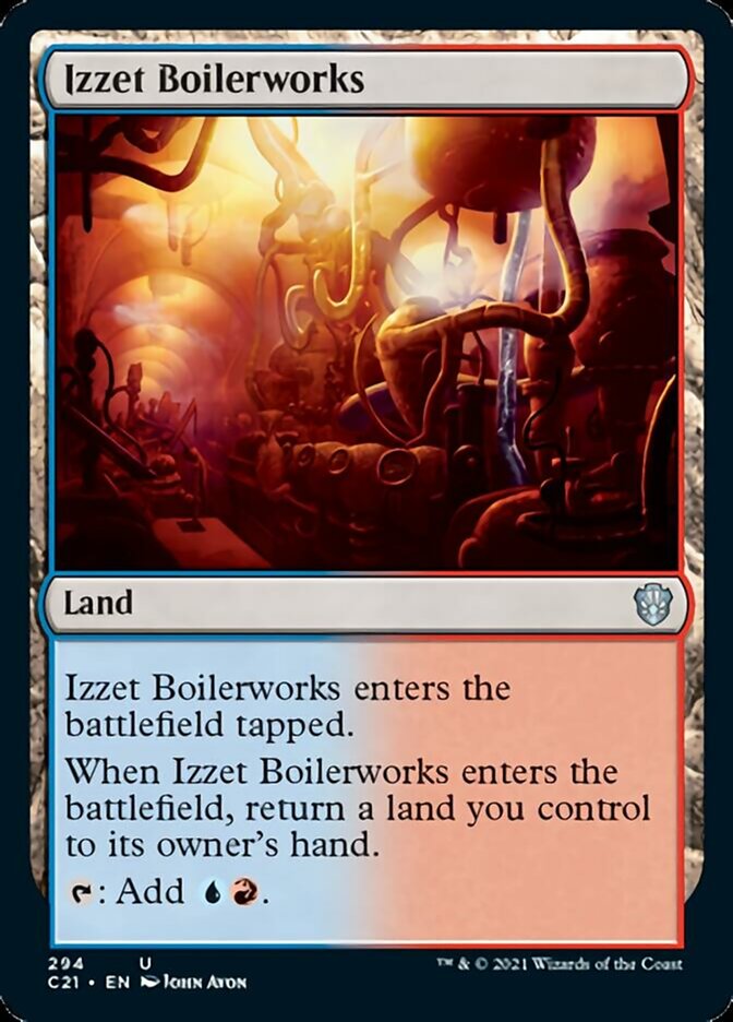 Izzet Boilerworks [Commander 2021] | Galactic Gamez