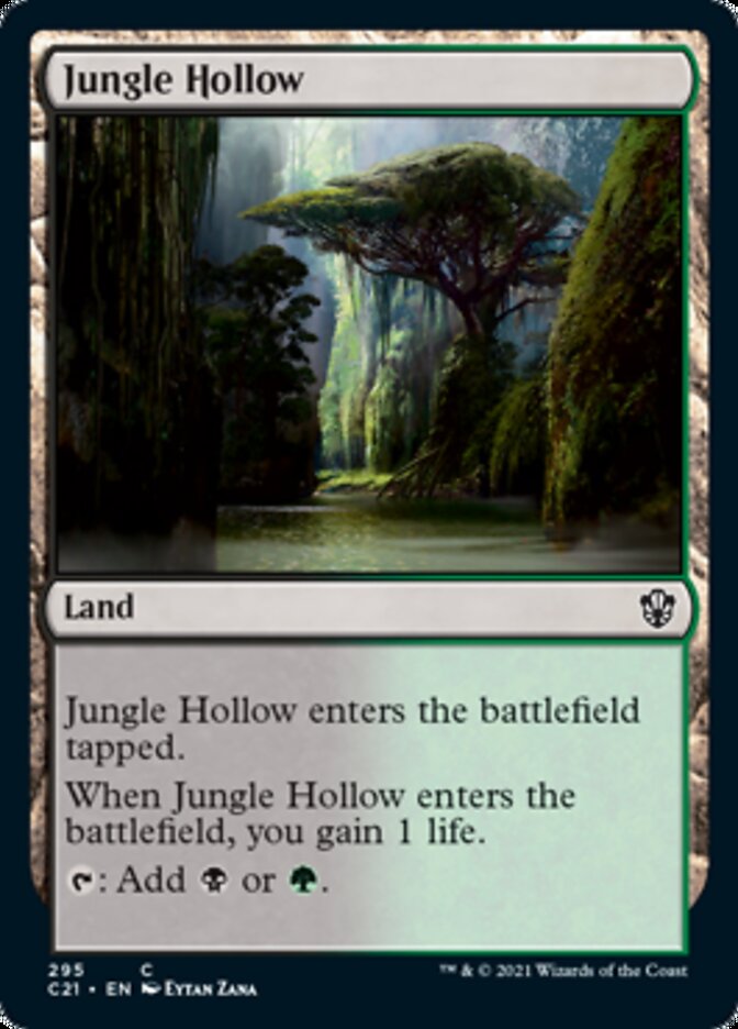 Jungle Hollow [Commander 2021] | Galactic Gamez