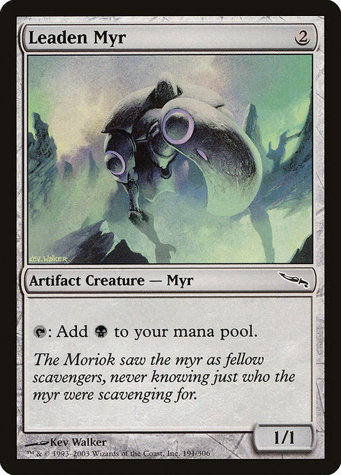 Leaden Myr [Mirrodin] | Galactic Gamez
