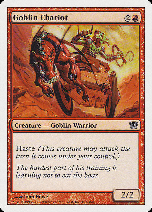 Goblin Chariot [Ninth Edition] | Galactic Gamez