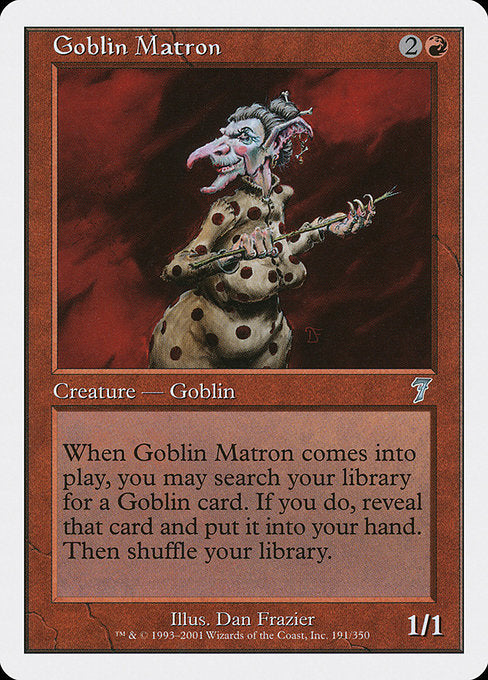 Goblin Matron [Seventh Edition] | Galactic Gamez