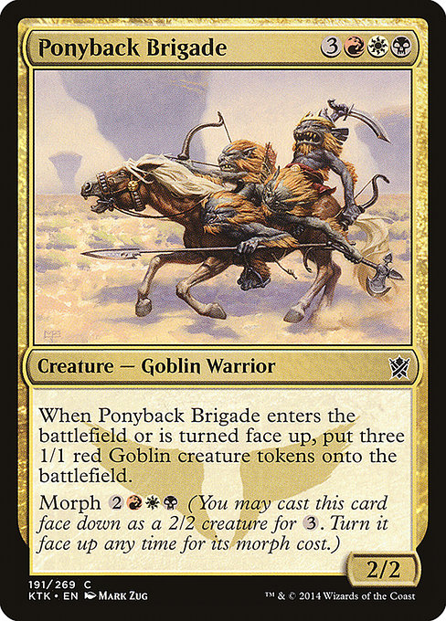 Ponyback Brigade [Khans of Tarkir] | Galactic Gamez